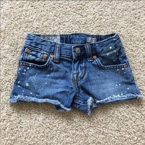 Toddler Polo Jean Shorts